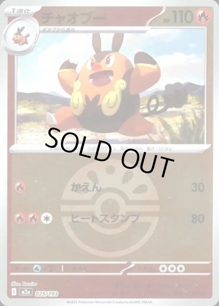 画像1: チャオブー【レアリティなし】【炎】【ボールミラー】 (1)