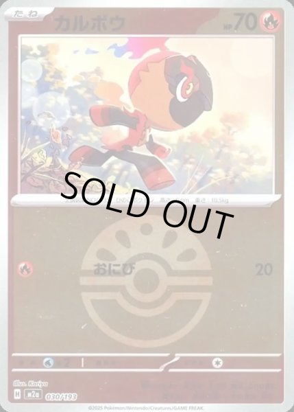 画像1: カルボウ【レアリティなし】【炎】【ボールミラー】 (1)