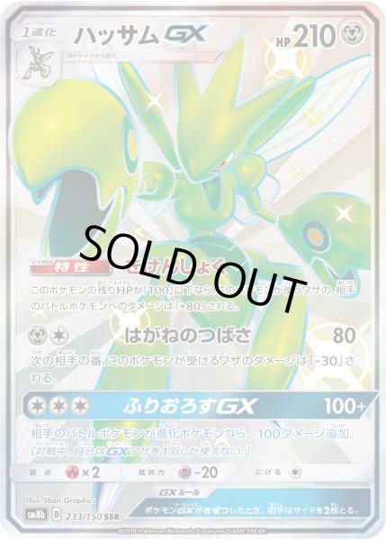 画像1: ハッサムGX【SSR】【鋼】 (1)