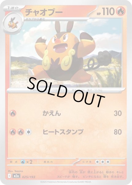 画像1: チャオブー【レアリティなし】【炎】 (1)