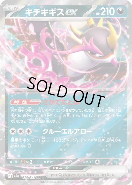 画像1: キチキギスex【RR】【悪】 (1)