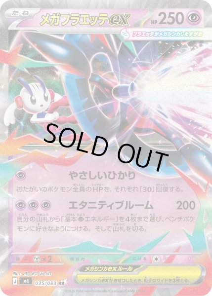 画像1: メガフラエッテex【RR】【超】 (1)