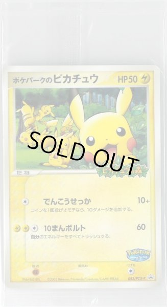 画像1: ポケパークのピカチュウ【PROMO】【雷】≪未開封≫ (1)