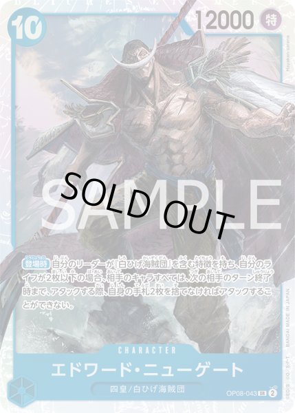 画像1: エドワード・ニューゲート【SR】【青】 (1)