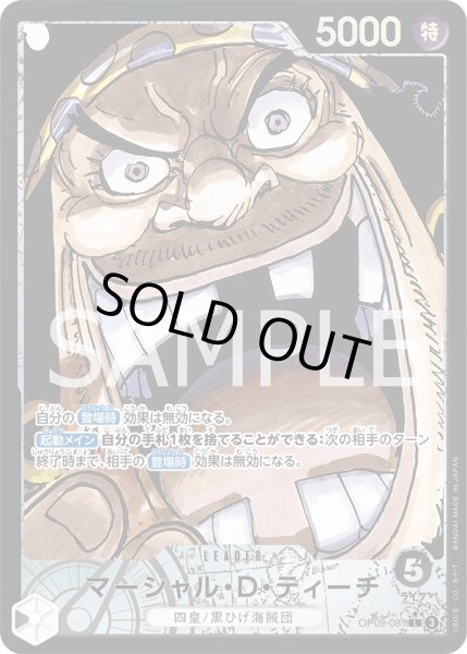 画像1: 【特価品】マーシャル・Ｄ・ティーチ【L】【リーダーパラレル】【黒】 (1)