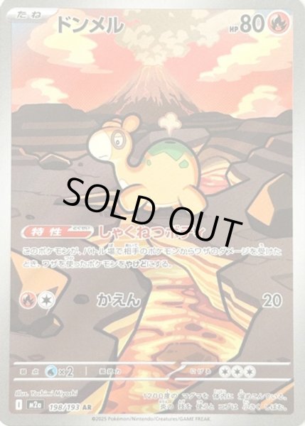 画像1: ドンメル【AR】【炎】 (1)