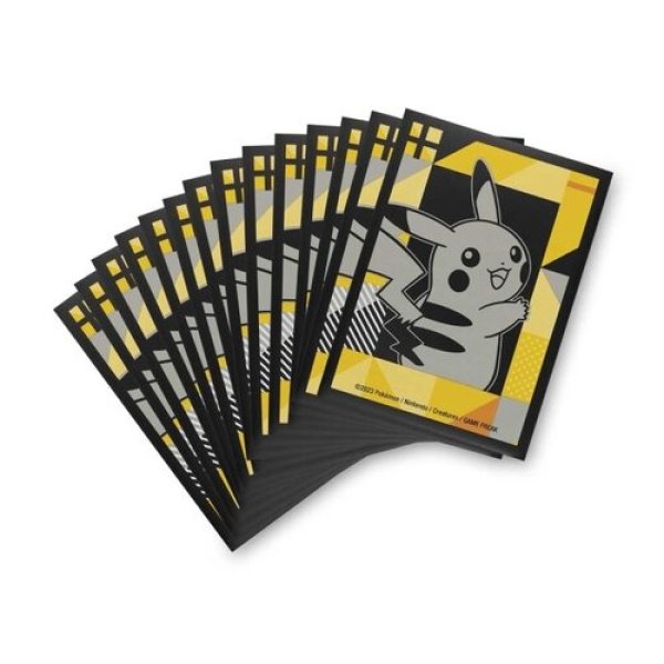 画像1: 【海外版】Pikachu Power Grid Card Sleeves (1)